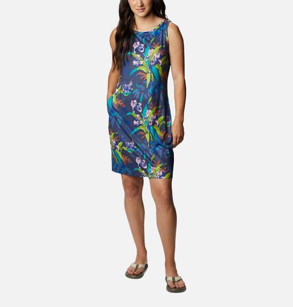 Columbia Chill River Dresses Blue For Women's NZ86415 New Zealand
